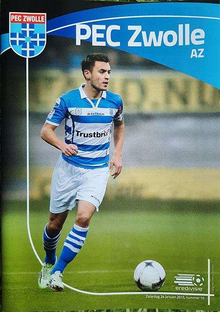 AZ Programma 24-jan-2015 PEC Zwolle uit
